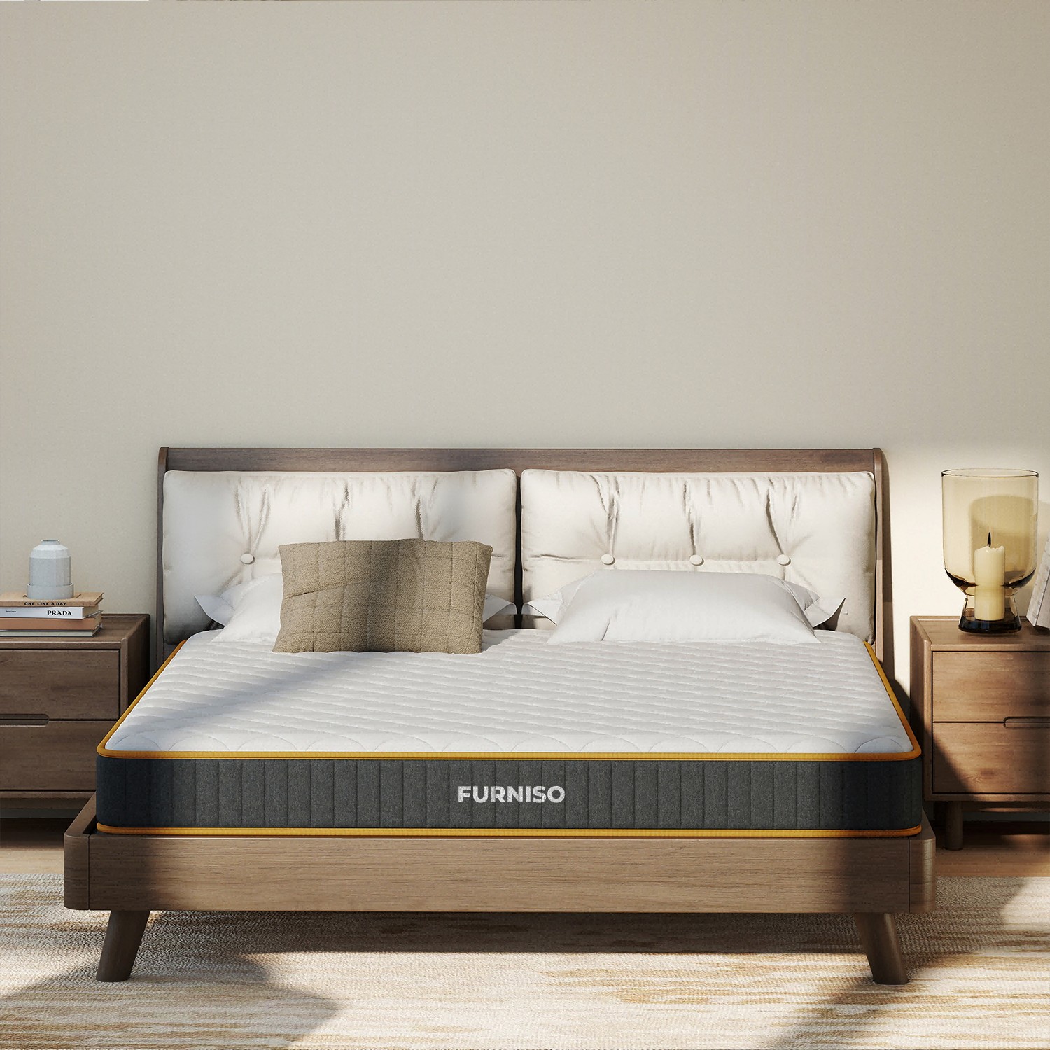 FURNISO Memory Foam Mattress U 