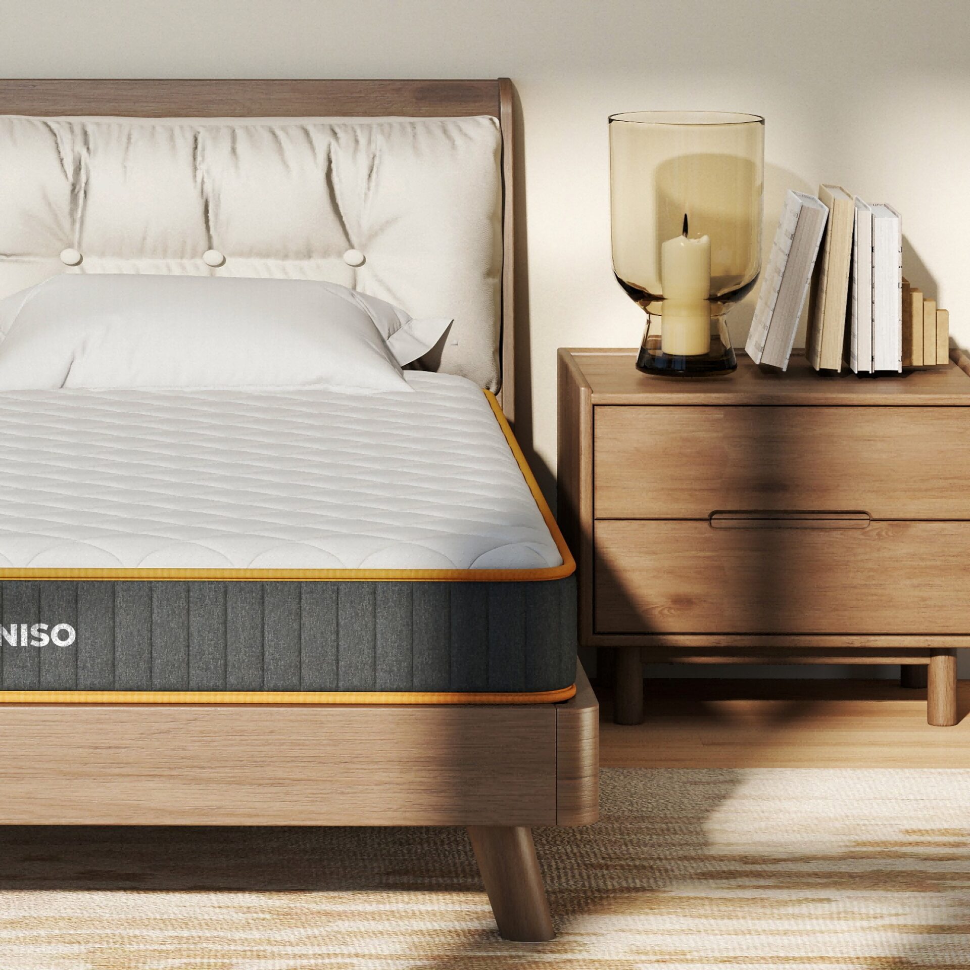 FURNISO Memory Foam Mattress U 