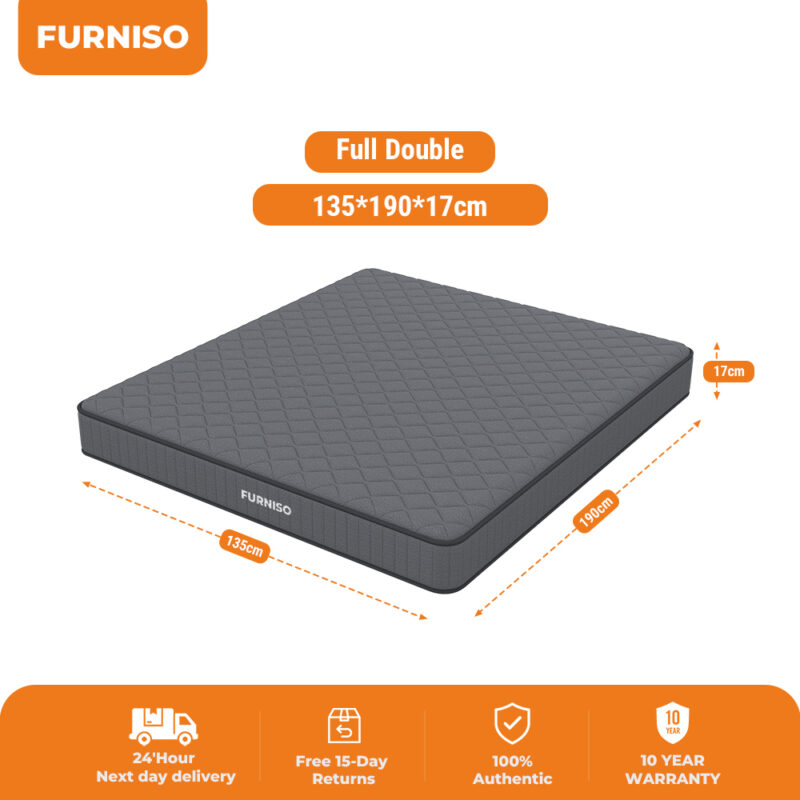 FURNISO Memory Foam Mattress W