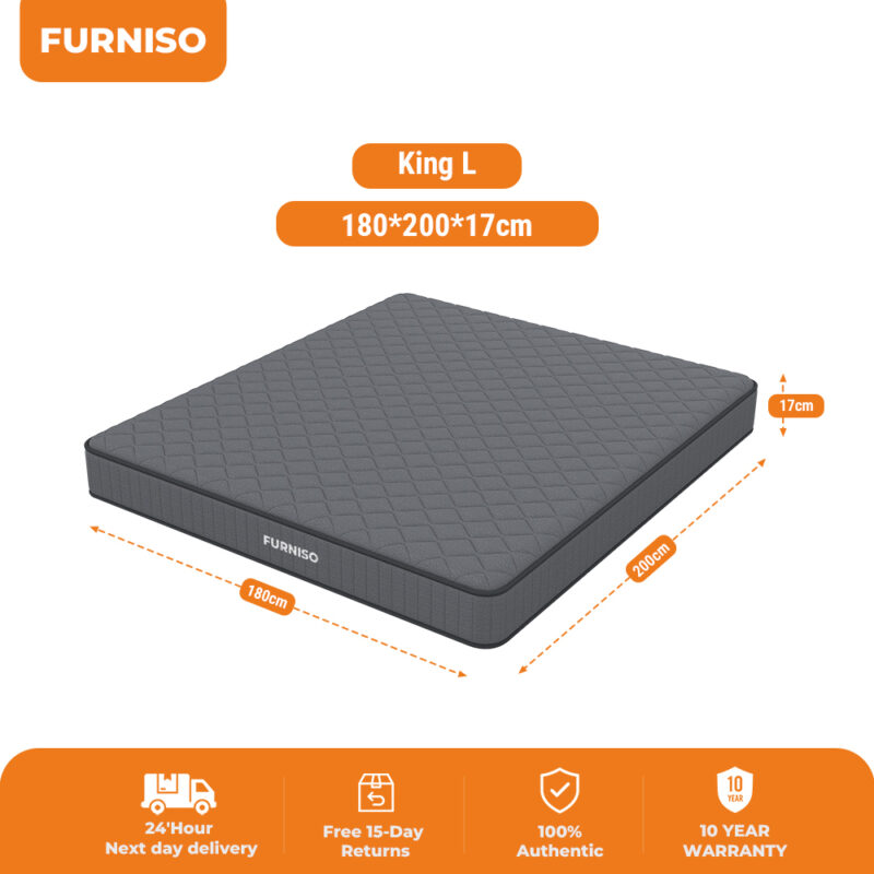 FURNISO Memory Foam Mattress W