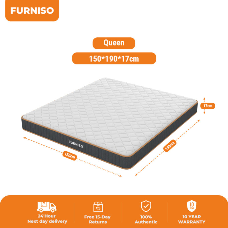 FURNISO Memory Foam Mattress U