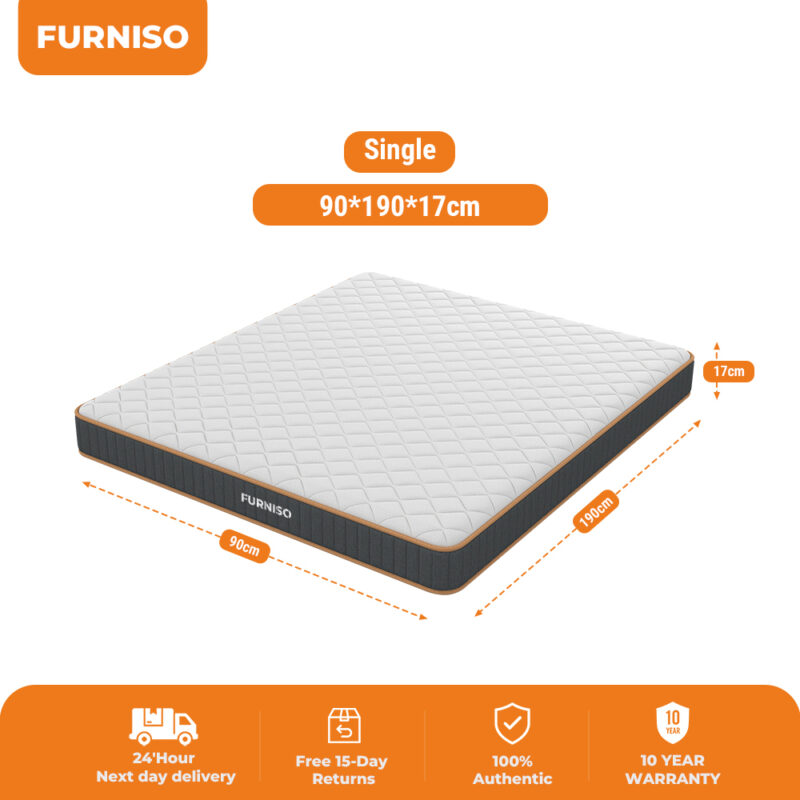 FURNISO Memory Foam Mattress U